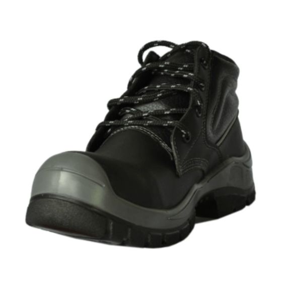 NEW MENS SAFETY WORK BOOTS- IMPACT & SLIP RESISTANT, WATERPROOF | BLACK SIZE 11 - Picture 7 of 10